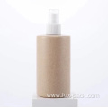 Custom Color Empty Wheat Straw Plastic Biodegradable Shampoo Bottle Lotion Bottle